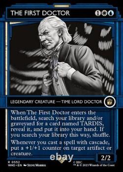 Magic the Gathering (mtg) WHO The First Doctor (Showcase) Rare Foil