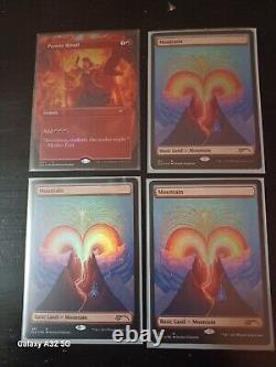 Magic the Gathering secret lair lot 20 card miscellaneous sets Foil