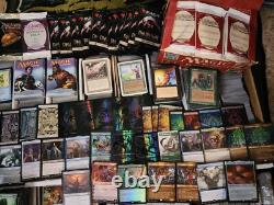 Magic the Gathering vintage to modern collection loose cards + sealed packs read