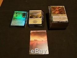 Magic the gathering collection lot 2,500 + rares, foils, mythic, foil & full art