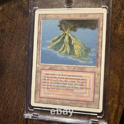 Magic the gathering dual land volcano Island