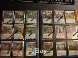 Magic the gathering lot/binder collection foil mythics, rares + more