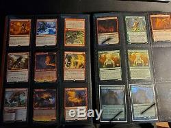 Magic the gathering lot/binder collection foil mythics, rares + more