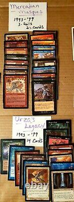 Magic the gathering lot of 250+ cards. Random, Alphabetized MP-NM! See pics