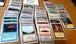 Magic the gathering lot of 250+ cards. Random, Alphabetized MP-NM! See pics