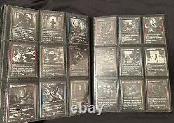 Magic the gathering rares collection binder foils, full arts, vintage