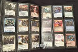 Magic the gathering rares collection binder foils, full arts, vintage