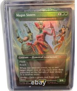 Magus Sisters Endurance Foil Borderless Card NM MTG Secret Lair #7008 FF