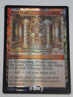 Mana Crypt FOIL Masterpiece Series Magic the Gathering