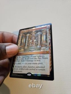Mana Crypt Masterpiece Series Kaladesh Inventions Foil Lightly Played MTG