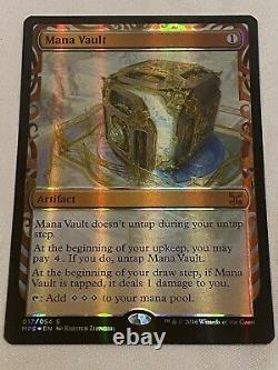 Mana Vault Kaladesh Invention Masterpiece Foil Magic The Gathering LP