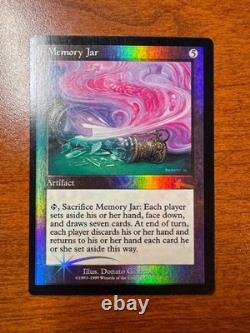 Memory Jar FOIL Urza's Legacy 1999 Clean NM/LP Magic The Gathering MTG Reserved