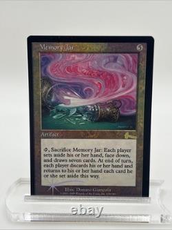 Memory Jar FOIL Urza's Legacy 1999 Near Mint Never Played Magic The Gathering
