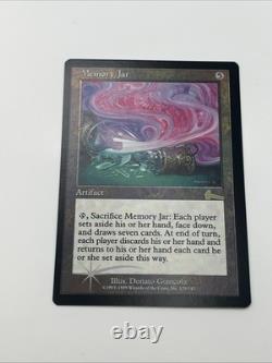 Memory Jar FOIL Urza's Legacy 1999 Near Mint Never Played Magic The Gathering