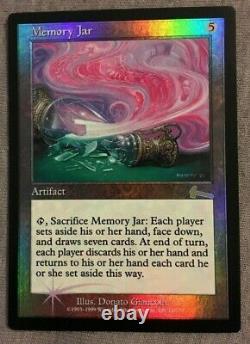 Memory Jar FOIL Urza's Legacy MTG Never Played Rare AWESOME CARD MAGIC