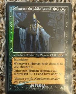 Mikaeus the Unhallowed Foil Retro Frame Secret Lair Zombie Mythic MTG Rahn 2024