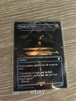 Mint Shards of Narsil SURGE FOIL Lord of the Rings Magic The Gathering MTG NM