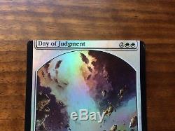 Miscut Foil Day of Judgment Promo MTG Magic Card