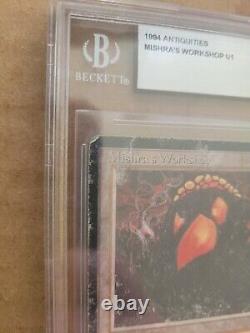 Mishra's Workshop Antiquities MTG Magic 1994 English Reserved List Land HP Card