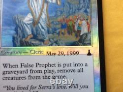 Misprint Foil False Prophet PRERELEASE Miscut shifted stamp MTG Magic Card