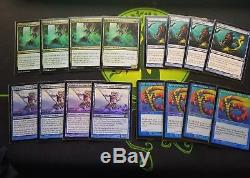 Modern Deck Merfolk MTG Blue or U/G Kit Foil