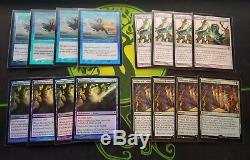 Modern Deck Merfolk MTG Blue or U/G Kit Foil