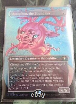 Morophon, the Boundless (Textured Foil) Commander Masters (CMM) NM & Pack Fresh