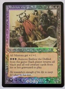 MtG Judgment BALTHOR THE DEFILED FOIL LP Magic the Gathering