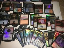 MtG Modern Grixis Control Deck FULL FOIL-Scalding Tarn-Snapcaster-Cryptic+side