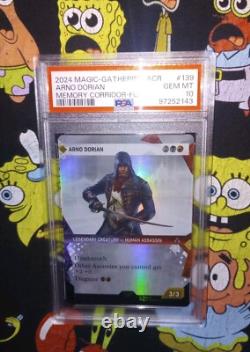 Mtg Assassin's Creed Memory Corridor Showcase Foil Arno Dorian Psa 10