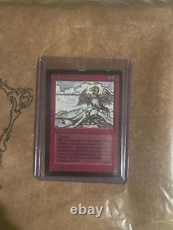 Mtg Beta Rareroc Of Kher Ridges Ex Condition! Amazing Find