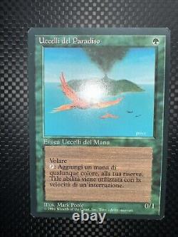 Mtg Fbb Italian Revised Birds Of Paradise 1994 Unplayed Nm Pack Fresh