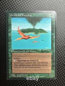 Mtg Fbb Italian Revised Birds Of Paradise 1994 Unplayed Nm Pack Fresh