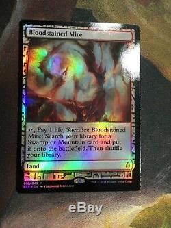 Mtg Foil Bloodstained Mire Masterpiece Series Zendikar Expeditions Mythic LP