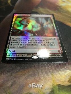 Mtg Foil Bloodstained Mire Masterpiece Series Zendikar Expeditions Mythic LP