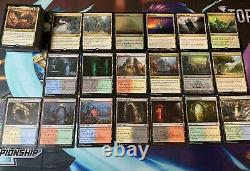 Mtg Full EDH Deck The First Sliver Tribal Lots of Rares/Mythic/Foils