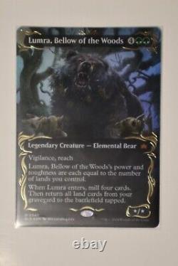 Mtg Lumra, Bellow Of The Woods Mythic Raised Textured Foil Bloomburrow