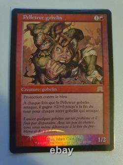 Mtg Magic The Gathering Goblin Piledriver Onslaught Foil Near Mint French