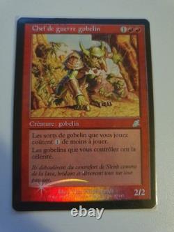 Mtg Magic The Gathering Goblin Warchief Scourge Foil Near Mint French