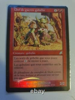 Mtg Magic The Gathering Goblin Warchief Scourge Foil Near Mint French