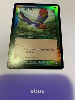 Mtg NM BIRDS OF PARADISE 7th Edition FOIL UNPLAYED
