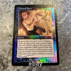 Mtg Tainted Pact Foil witherror VERY RARE White Underprinting Error Is At Top