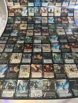 Mtg uncut foil sheet m21 full art extended art mythic varients