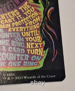 NM The One Ring Poster Foil The Lord of the Rings MTG 748 Magic The Gathering