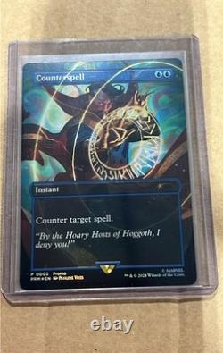 NYCC 2024 Magic The Gathering Counterspell Foil Promo Marvel Dr. Strange Variant