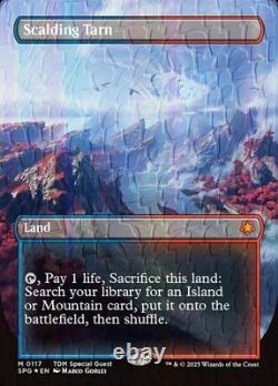 New Scalding Tarn (Dragonscale Foil #117 Special Ghests) Magic The Gathering