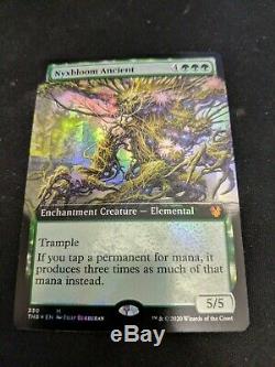 Nyxbloom Ancient MTG Theros Beyond Death Foil Extended Art (NM)- Ships Now