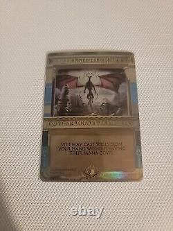 Omniscience Masterpiece Series Amonkhet Invocations Foil MTG Lightly Played