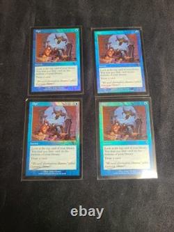 Opt Invasion FOIL x4 MtG Magic the Gathering