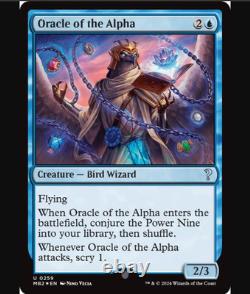 Oracle of the Alpha, FOIL Mystery Booster 2 NM +, Magic The Gathering